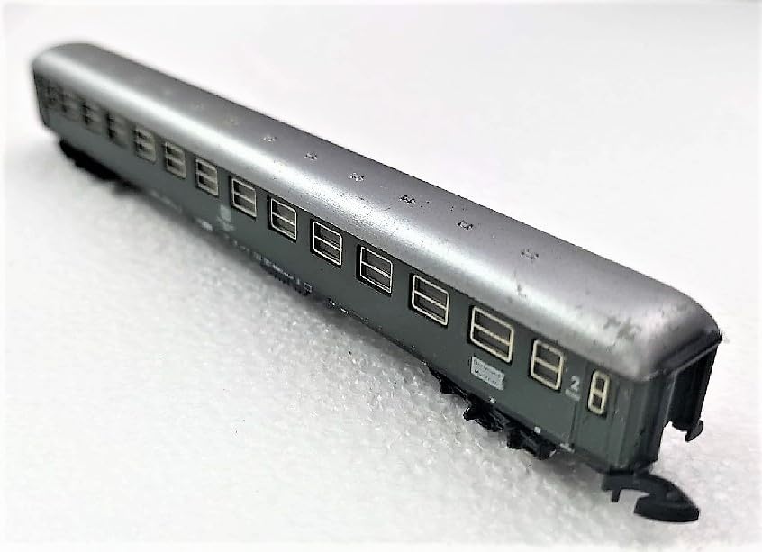 Generico Carrozza del Treno Espresso, 2a Classe TRENO S1 80 22-40 437-1 DB 8711 Z Dortmund München 120x13mm – modellino ferroviario