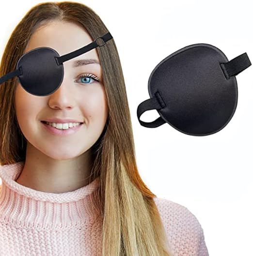 Eye Patch Single Eye Patch Pirate Eye Patch,Elastic Eye Patch Lazy Eye