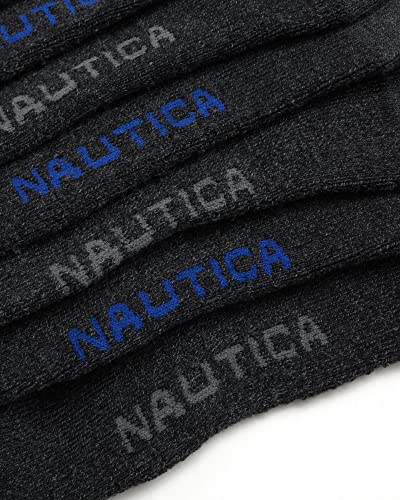 Nautica Mens Low Cut Socks - 8 Pack Soft Stretch Cushioned Athletic Ankle Socks for Men for Sports and Running (Size 6-12.5)4