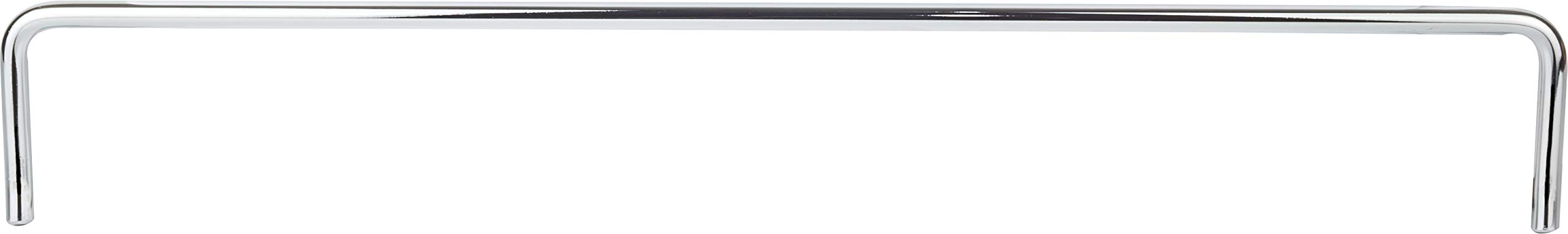 Hardware Resources RAIL-12 12-1/4 Inch Long Replacement Shelf Rail - Polished Chrome