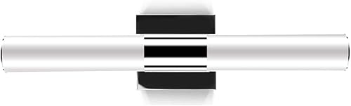 Miniatura 9 de YHTlaeh Lámparas LED para tocador de baño, cromo pulido, luz blanca, 4500 K, moderno espejo de tocador de baño, accesorios de luces delanteras