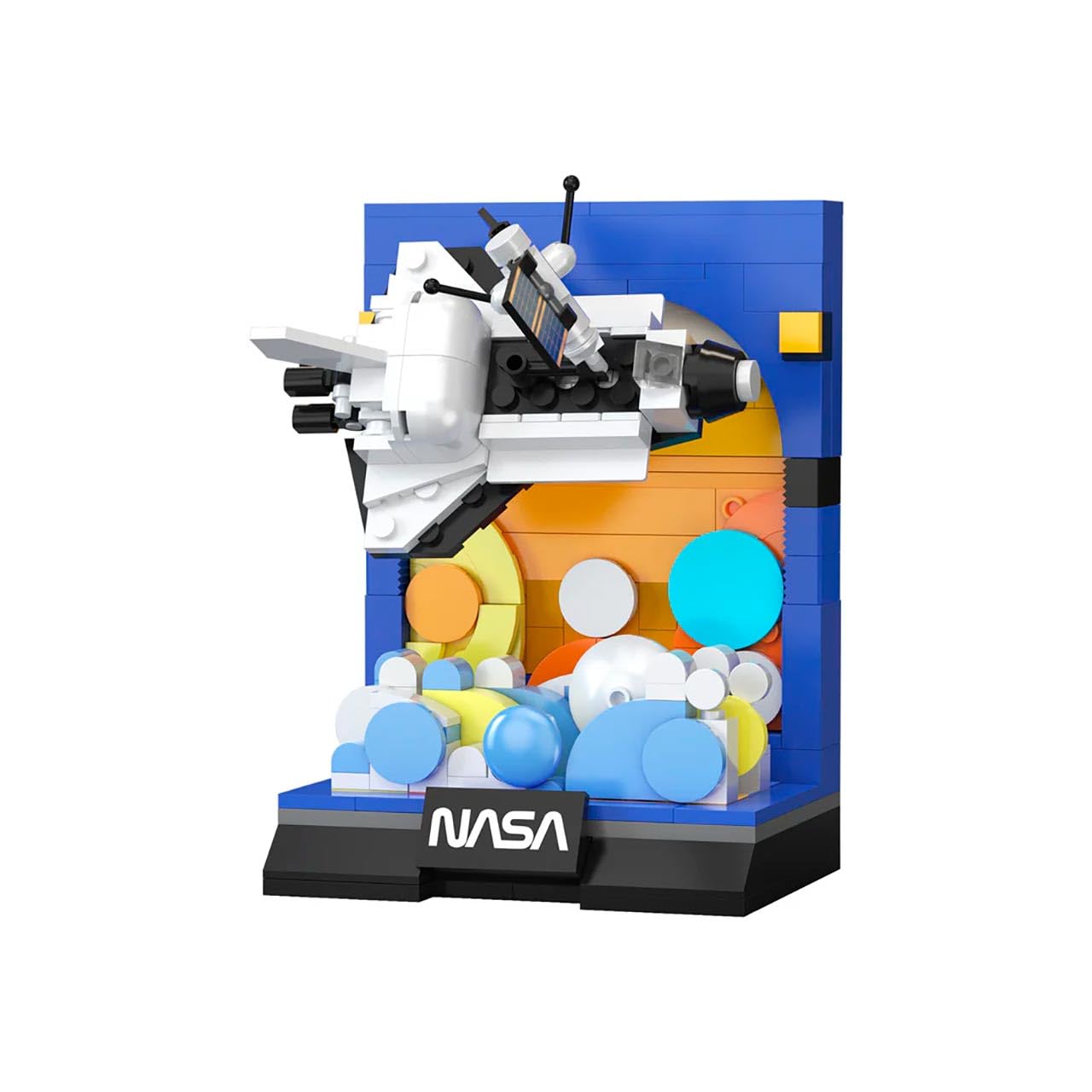 CaDA - Space Shuttle Discovery Spaceship Toy - Construction Set - NASA Space Dioramas Collection - 250 pcs - +8 - (DeQuBe 927DE56041)