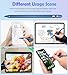 Active Stylus Pen for Touch Screens, Dual Pen Tips for Drawing &Writing,High Precise Universal Digital Pencil for A-pple i-Pad, i-Phone 17/16/15/14/13/12,Tablet/Smartphone/Sam-sung/K-indle - Dark Blue