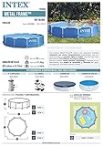 Intex Metal Frame Pool – Aufstellpool – Ø 366 x 76 cm - 6
