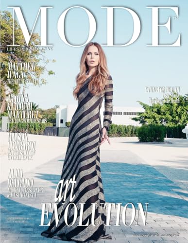 Mode Lifestyle Magazine – ART EVOLUTION: Collector’s Edition – “ATHINA KLIOUMI MARTURET - REACHING FOR THE STARS” Cover