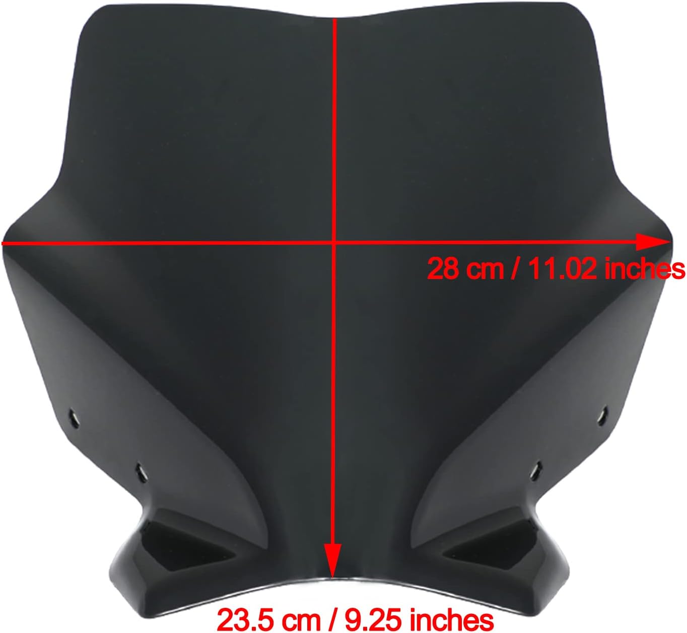 Motorcycle Windshield Windscreen for DUCATI Monster 821 2014-2020, Monster 1200 2014-2021, Monster 1200S 2014-2021, Monster 1200R 2014-2020