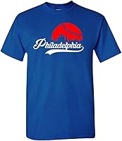 Vista 10 de Xtreme Apparrel Cityscape Skyline - Camiseta para hombre para fanáticos del béisbol