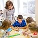 Chuangdi 20 Pieces 12 Inch Rulers Bulk Plastic Colorful Rulers for Kids Student Classroom School Office (Colorful,6 Hole)