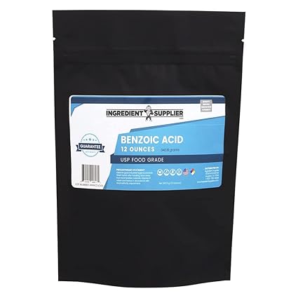 Benzoic Acid, 12 Oz. - USP Food and…