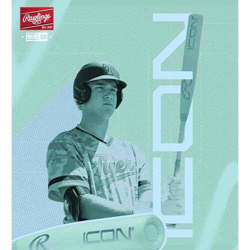 Rawlings | 2026 | ICON Baseball Bat | BBCOR | 2 5/8" Barrel | 33" | -3 - image 2