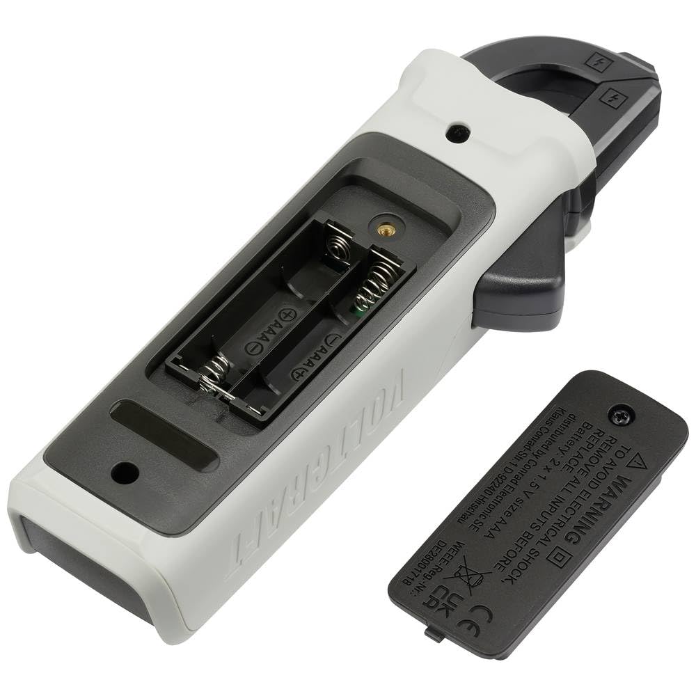 VOLTCRAFT VC-321 Stromzange kalibriert (ISO) CAT II 600 V, CAT III 300 V Anzeige (Counts): 2000