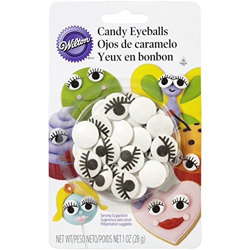 Wilton Icing Candy Decorating Eyeballs with Eyelash