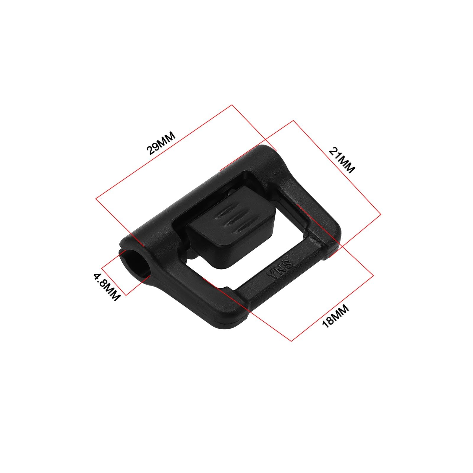 VGOL 10PCS Camping Tent Poles Hooks Tent Sky Hooks Plastic Hook Aperture 4.8mm Slide Width 18mm for Outdoor Camping Awnings Hanging Lights - Image 4