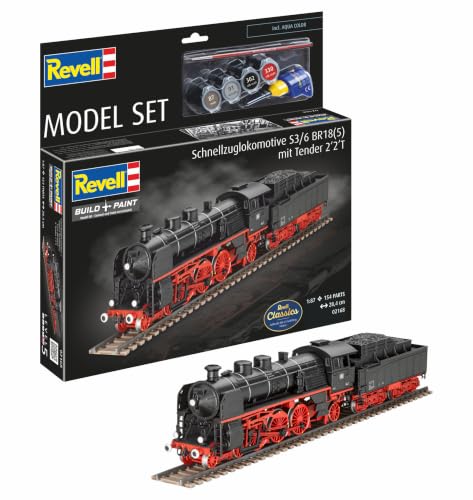 Express Locomotive S3/6 BR 18(5) Revell 62168 maquette plastique HO 1/87