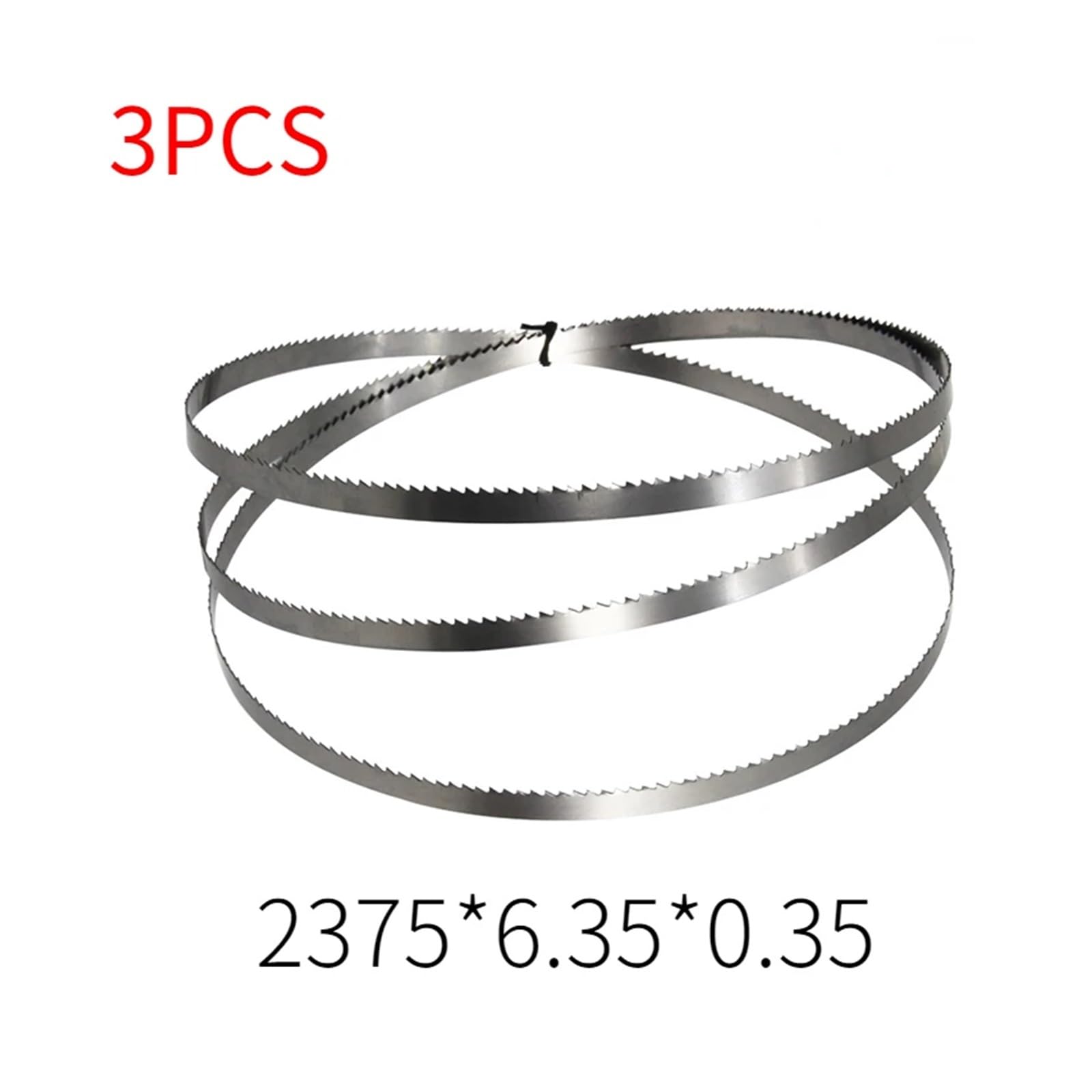 3 szt. brzeszczotów taśmowych 2375 mm x 6,35 0, Akcesoria do narzędzi stolarskich pił Draper Fox(TPI 15)