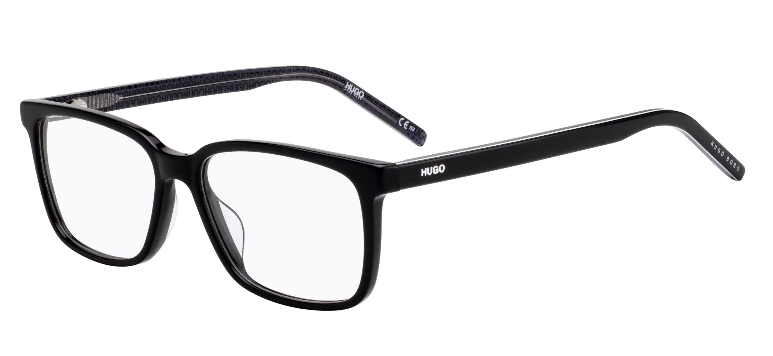 HUGO Brille mit Sehstärke für Unisex Rechteckig Hg 1010