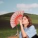 Imagen de Ventilador plegable chino plegable estilo vintage
