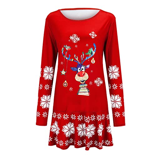 Gebreide jurk voor dames, herfst, grote maten, winter, nieuwe lange mouwen, kerstcasual, sexy jurk, satijnen jurk, lange mouwen, maxi-partyjurk, sexy en elegant, gebreide jurk, herfst, winterjurk, dames, A-lijn - Image 5