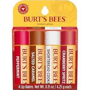 Burt’s Bees Lip Balm, 100% Na...
