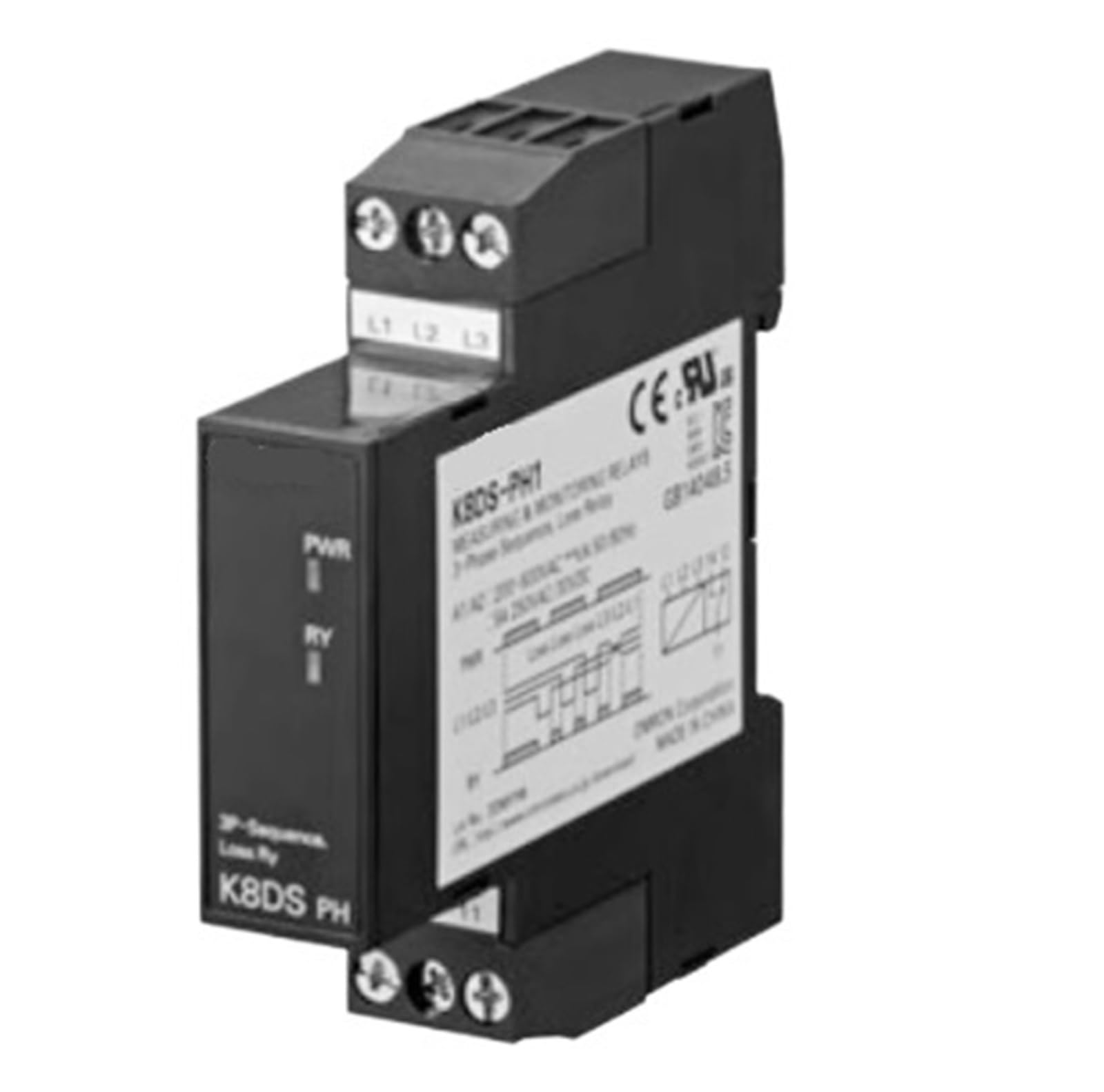 K8DS-PH1 K8DS-PM2 K8AK-PH1 K8AK-PM2 three-phase sequence relay(K8DS-PM2)