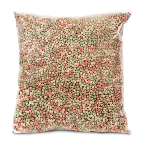 Walters Variety Pellets (lightweight) 40L bag for Goldfish Koi Carp and all Cold Water Pond Fish. Nutritionally balanced complete floating fish food with natural ingredients