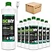 Produktbild BiOHY Bodenreiniger (9 x 1 Liter) + Dosierer | Konzentrat für alle Reinigungsgeräte und alle Hartböden | angenehmer Geruch und streifenfreie Reinigung | ideal für Laminat, PVC & Stein | Bio Konzentrat