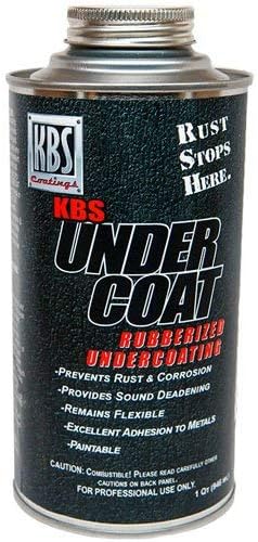 KBS Coatings 77400 UnderCoat Solvent Quart