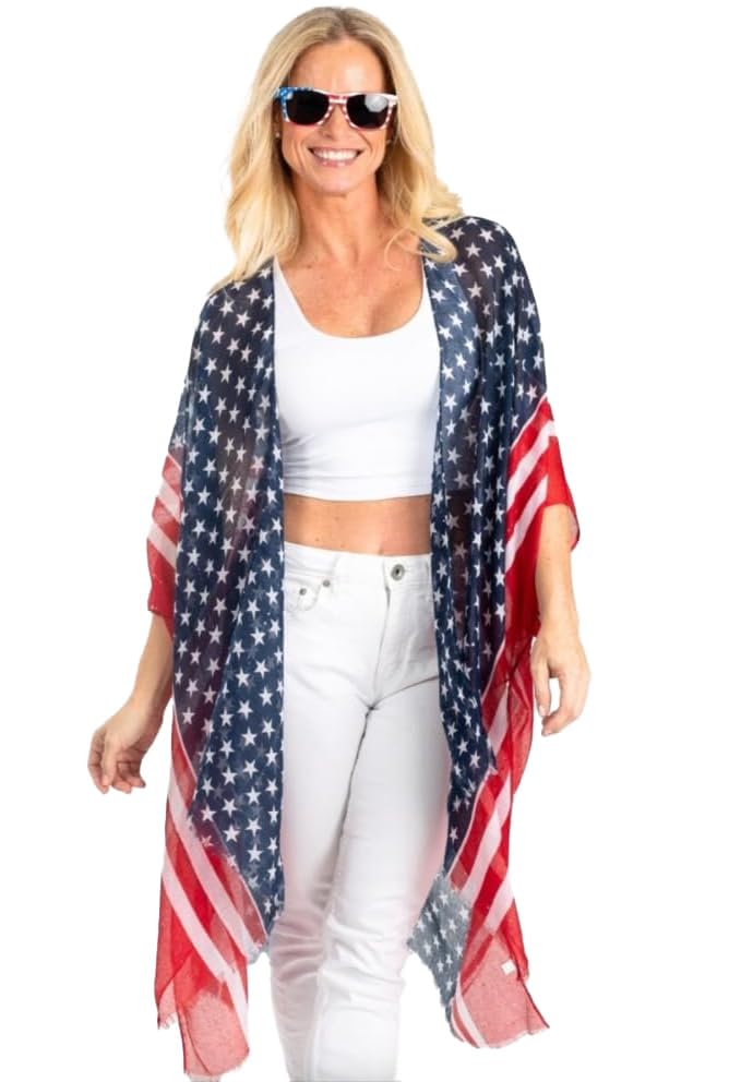 American Summer Women's Sequin Stars and Stripes Vest...