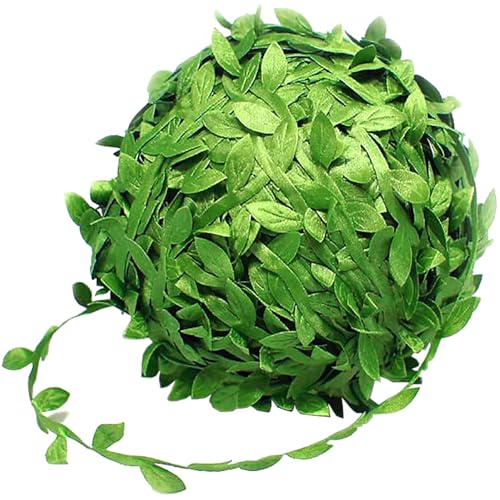 Ghirlanda di edera artificiale con foglie di eucalipto artificiali, per matrimoni, feste, giardino, decorazione da parete, ghirlanda di edera (CR011, viti finte, 20 m)