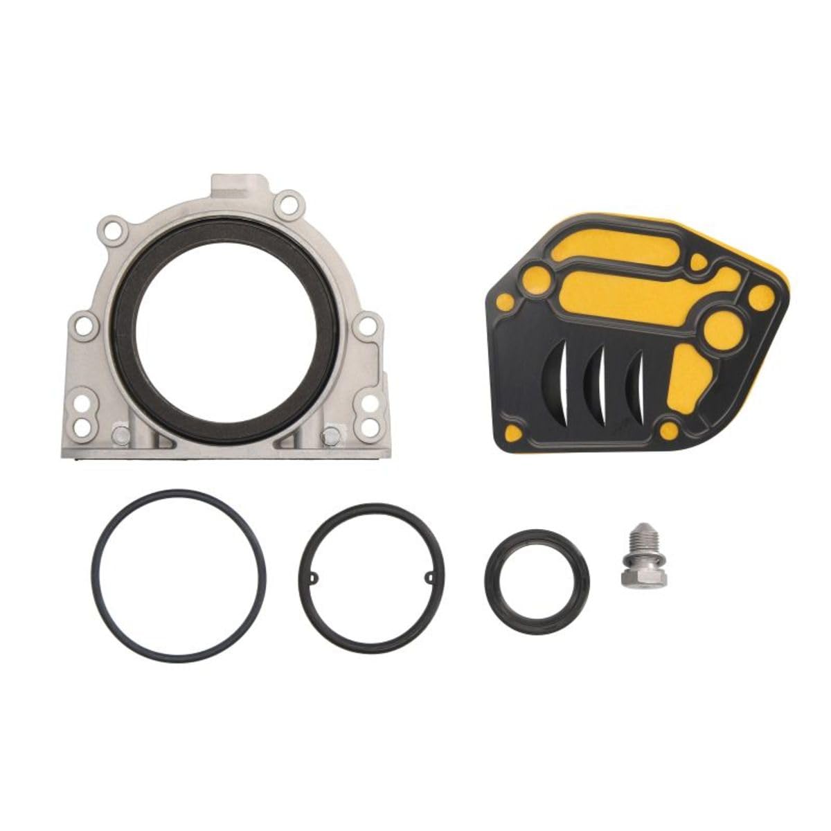 Elring 339.610 Jeu de joints d'étanchéité, carter de vilebrequin | Compatible avec: AUDI A3, A3, A3 Cabriolet, A3 Sportback, A4 B5, A4 B5 Avant, A4 B6, A4 B6 Avant, A4 B7, A4 B7 Avant