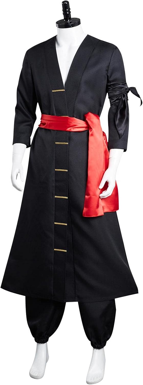 Buy One Piece Roronoa Zoro Cosplay Costume Kimono Robe Cloak Cape Wano