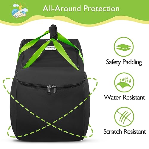 image for YOREPEK Infant Car Seat Travel Bag Compatible with All Nuna Pipa Car S