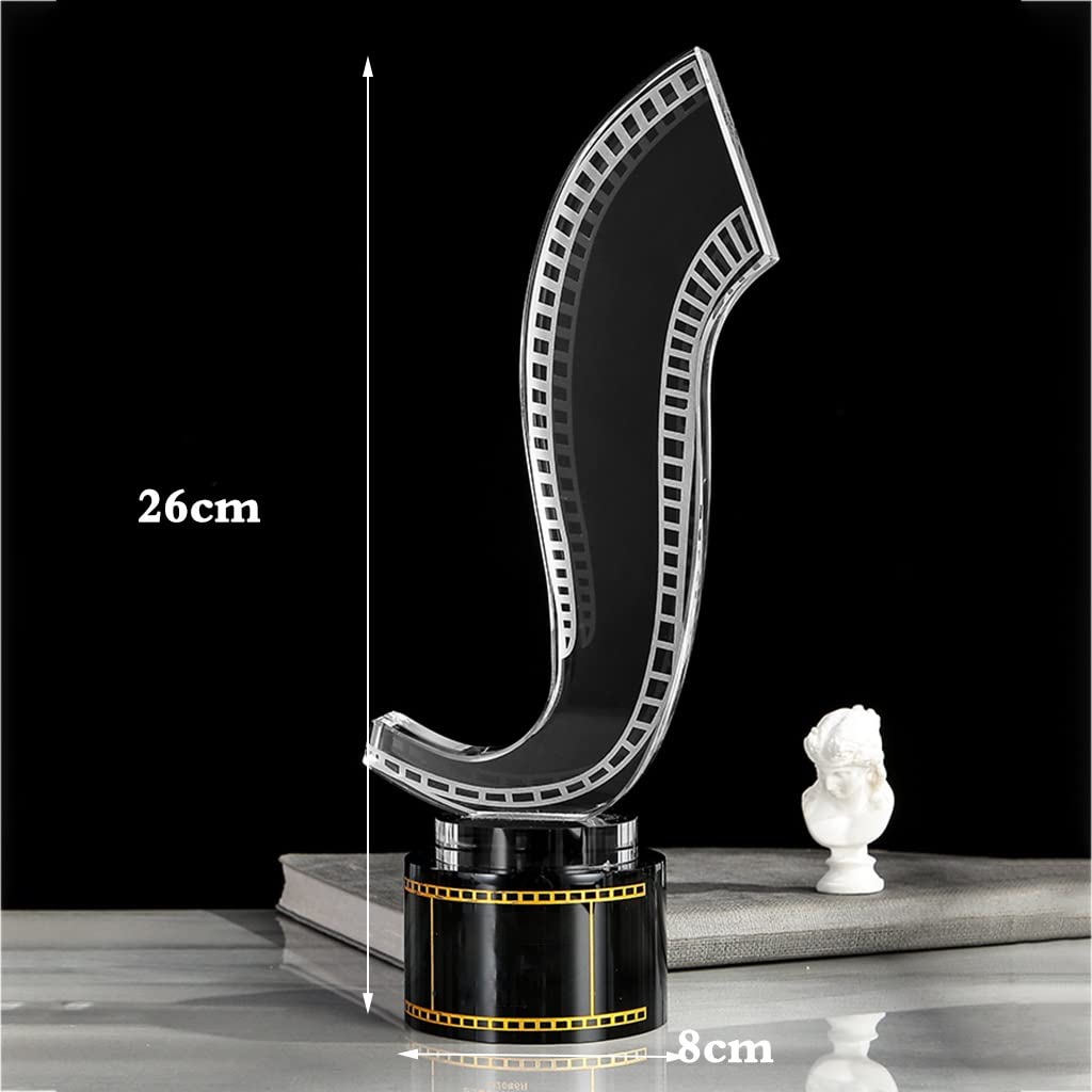 Trofei, medaglie e premi Cristallo Creativo Cerimonia di Premiazione del Festival del Cinema Vincere Registi di Microfilm E Concorsi di Recitazione per Attori Premi TR
