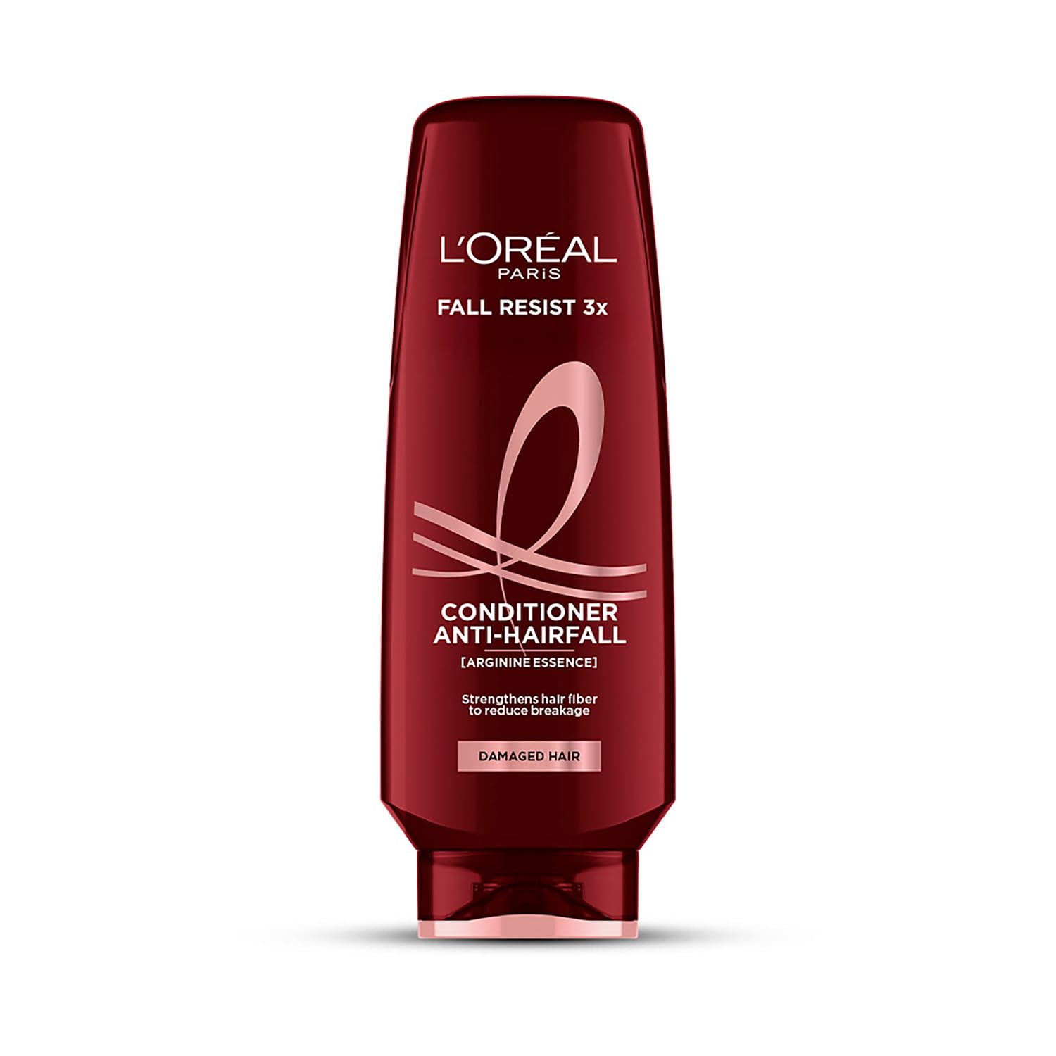 L'Oréal Paris Anti-Hair Fall Conditioner, Reinforcing & Nourishing for Hair Growth, For Thinning & Hair Loss, With Arginine Essence and Salicylic Acid, Fall Resist 3X, 180/192.5 ML (Weight May Vary)
