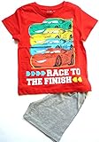 Gr. 98-128 Disney Cars Shorty Schlafanzug Kollektion 2016 rot (104, rot)