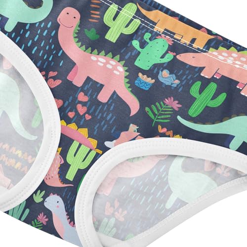 Dinosaurs Cactus Toddler Girls's Underwear 2T 202c17634