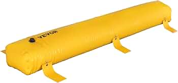 Flood Barrier, Flood Bags, Sandbag Alternative, Water Barrier for Flooding with Great Waterproof Effect, Reusable PVC Water Diversion Tubes, Lightweight Flood Barriers for Home, Door, Garage
