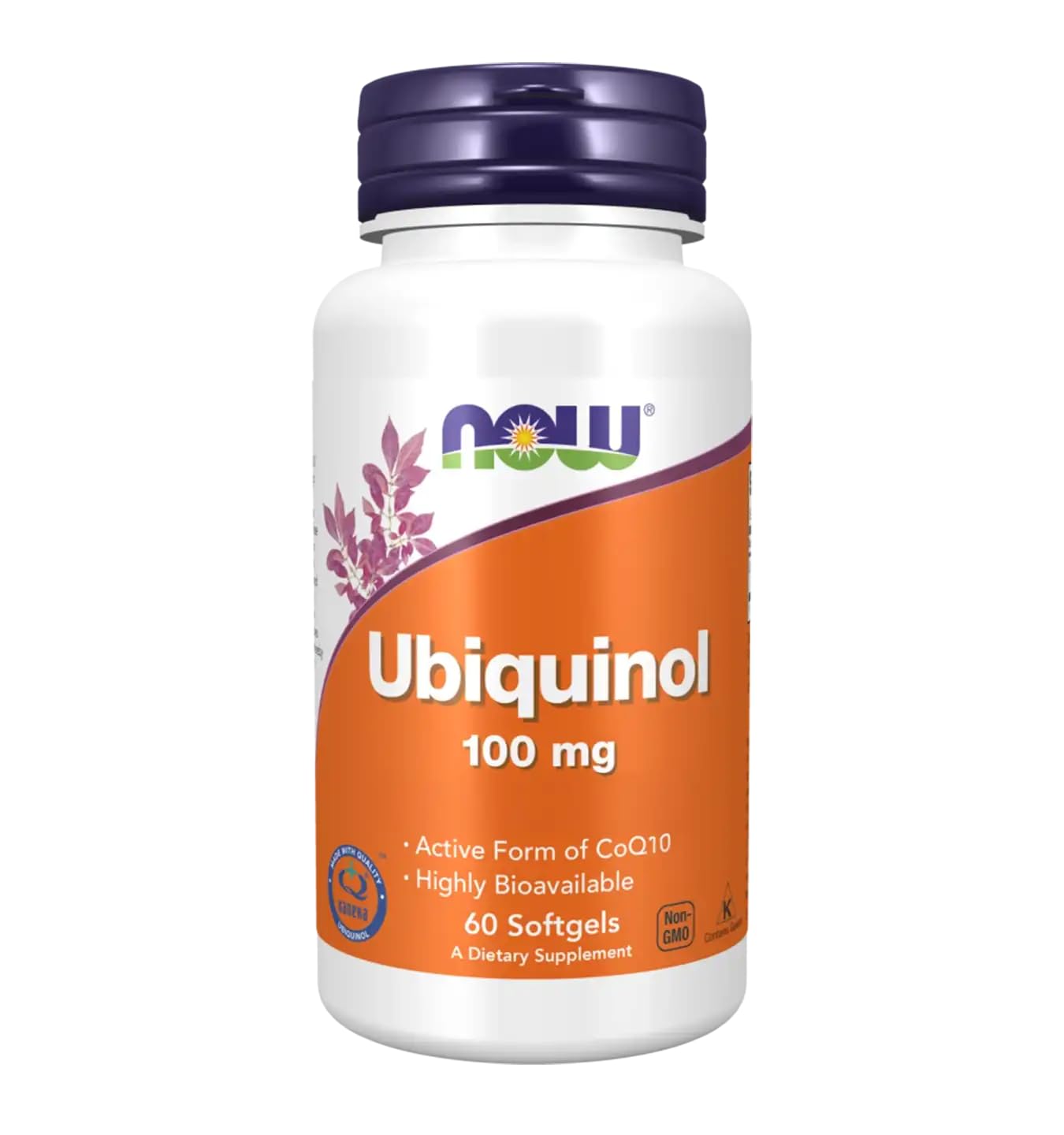 Now Foods Ubiquinol 100 mg 60 kapsułek żelowych