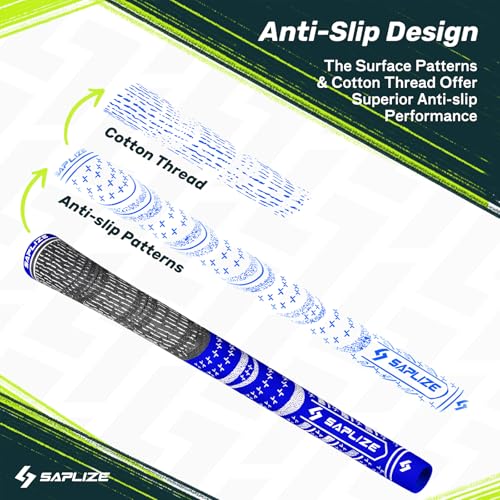 Poignées de club de golf standard moyenne kit regripping complet SAPLIZE