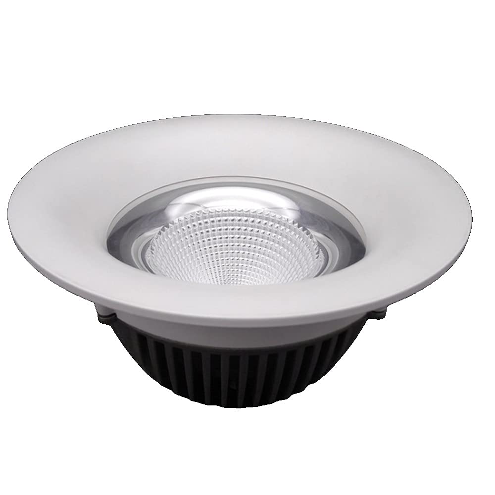 Panneau de métal lumineux anti-taches spot encastré LED rond 12W