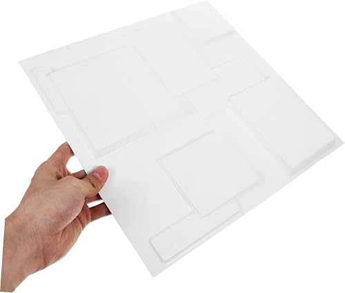 Miniatura 9 de 6 unids Oficina Papel pintado PVC Paneles de pared de plástico Paneles de pared texturizados Panel de pared 3D PVC Sala de estar Paneles de pared 3D