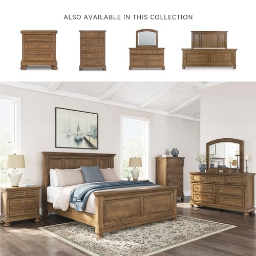 Image of Signature Design by Ashley Panel Bed Frame, California King, Glarrison