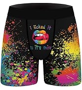 Novelty Mens Funny Boxer Briefs Underwear Gag valentines gifts for him boyfriends husband christmas