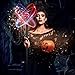 2 Pcs Halloween Fire Dragon Claw Cane Red Orb Dragon Staff Blue Orb Decor Cane Wizard Witch Wand Royal King Queen Scepter Cosplay Gadget