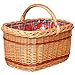 Einkaufskorb Weidenkorb Groß Autokorb Korb Korbwaren Weide Präsent KZ45LEK