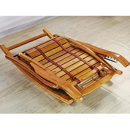 Zero Gravity Lounge Chair, Outdoor Patio Woodenl Rocking Chair, Padded Modern Rocker Chairs With Cushion, Support 440Lbs For Porch, Deck, Balcony Or Indoor Use Lounge Chair #TOP5