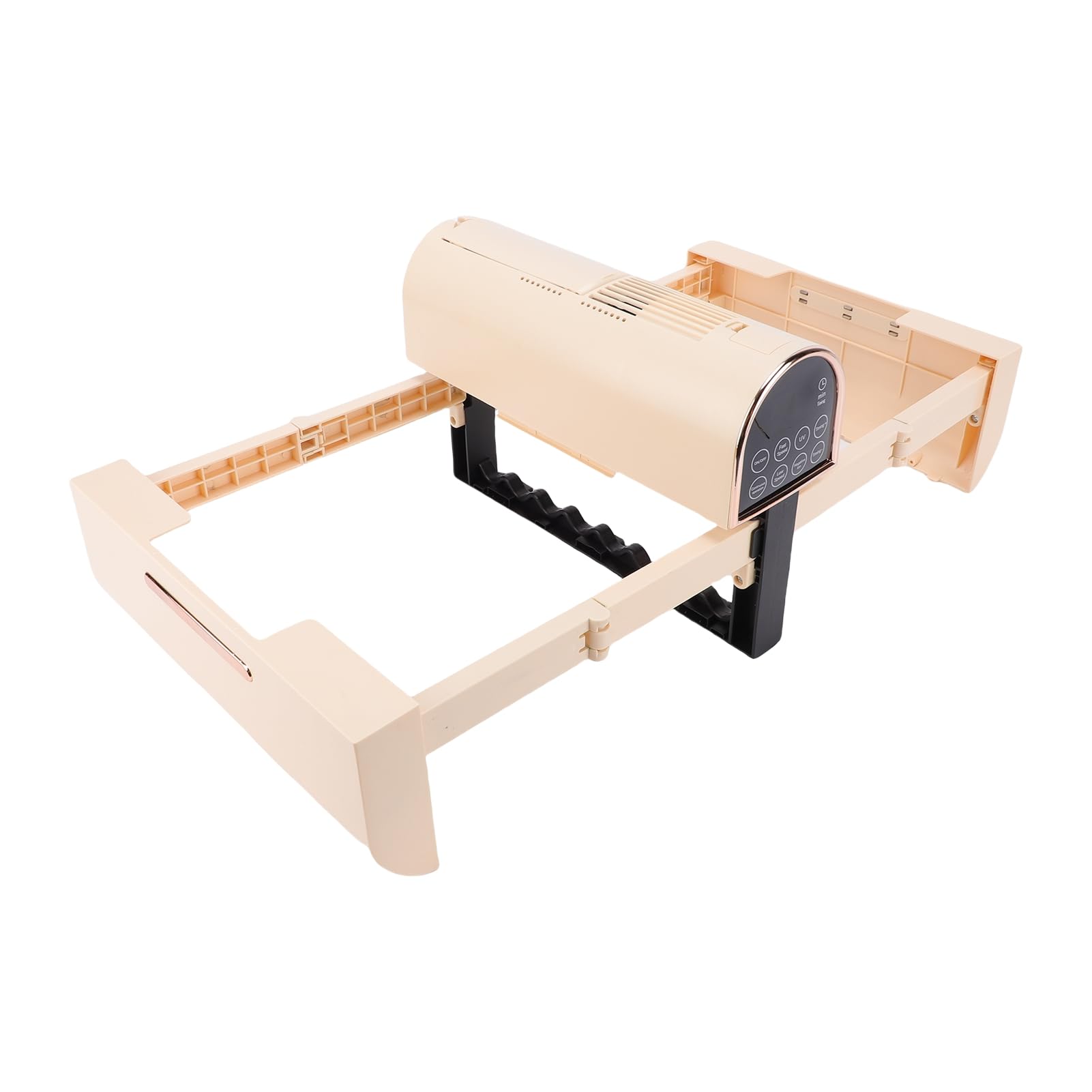 Alomejor Mini Secadora de Ropa Portátil, Secadora Eléctrica Compacta con Control Remoto para Viajes, RV, Apartamento (Beige)