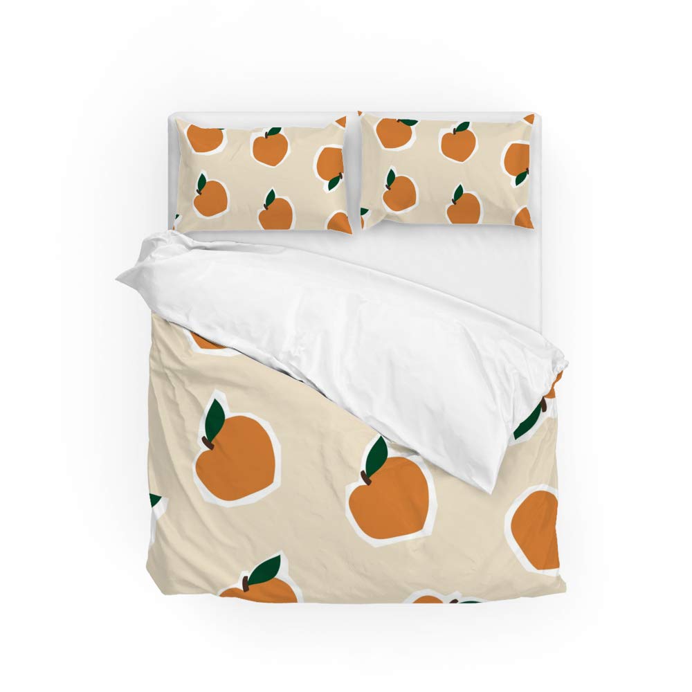Parure de lit motif fruits CHEHONG pour colorer votre décoration de chambre au printemps
