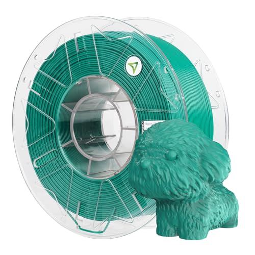 Image of Creality Hyper PLA Filament 1.75mm, RFID 3D Printer Filament for High-Speed Printing up to 600mm /s, ±0.03mm Accuracy, 1KG /Spool (2.2lbs), 3D Printing Filament for Most 3D Printers (Teal)