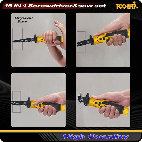15-In-1 Manual Multi-Blades Hand Saw